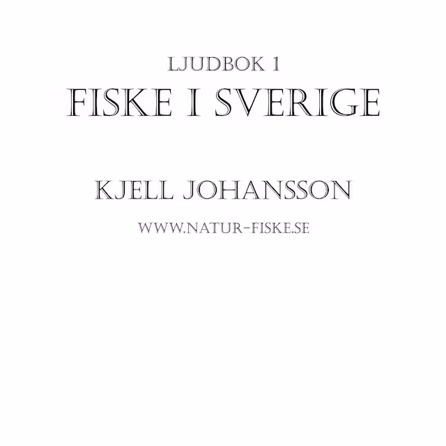 Omslag till ljudboken Fiske i Sverige