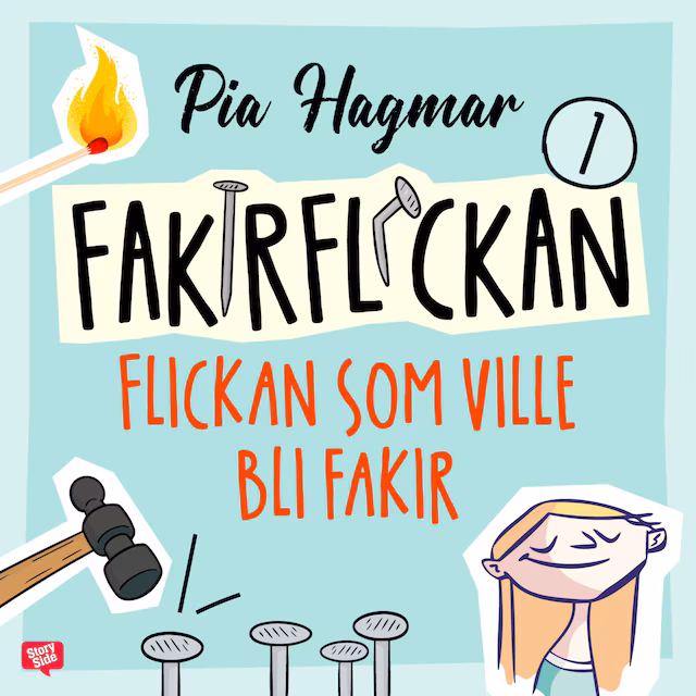 Omslag: Flickan som ville bli fakir