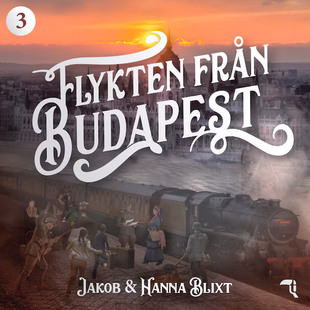 Omslag: Flykten från Budapest