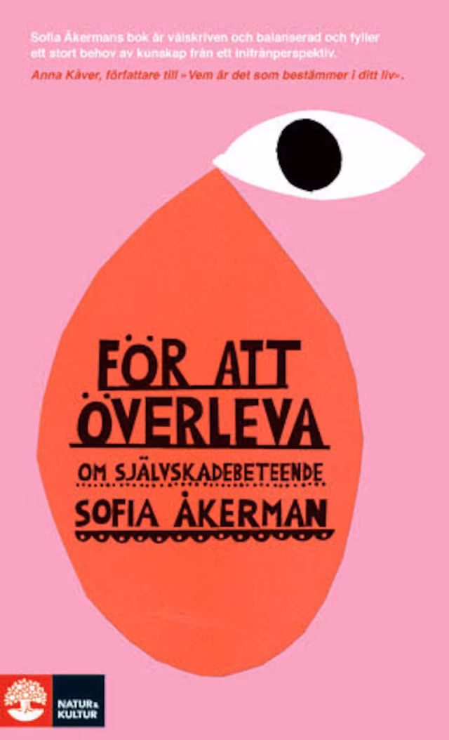 Omslag: För att överleva : om självskadebeteende