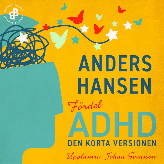 Omslag till ljudboken Fördel ADHD. Den korta versionen