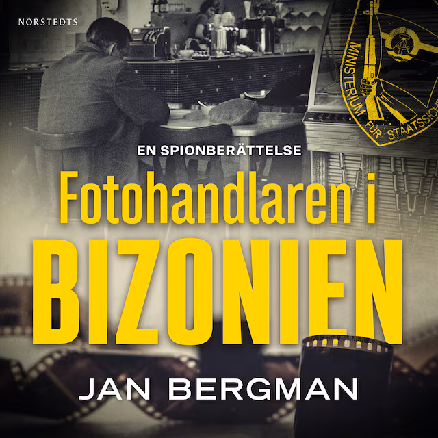 Omslag till ljudboken Fotohandlaren i Bizonien : en spionberättelse