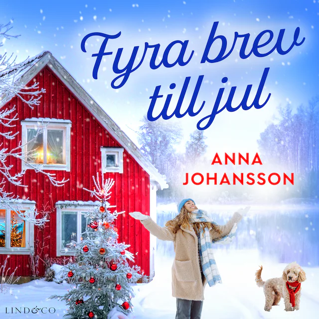 Omslag till ljudboken Fyra brev till jul (HELA BOKEN)