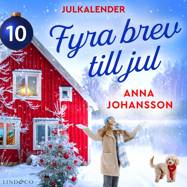 Omslag till ljudboken Fyra brev till jul: Lucka 10
