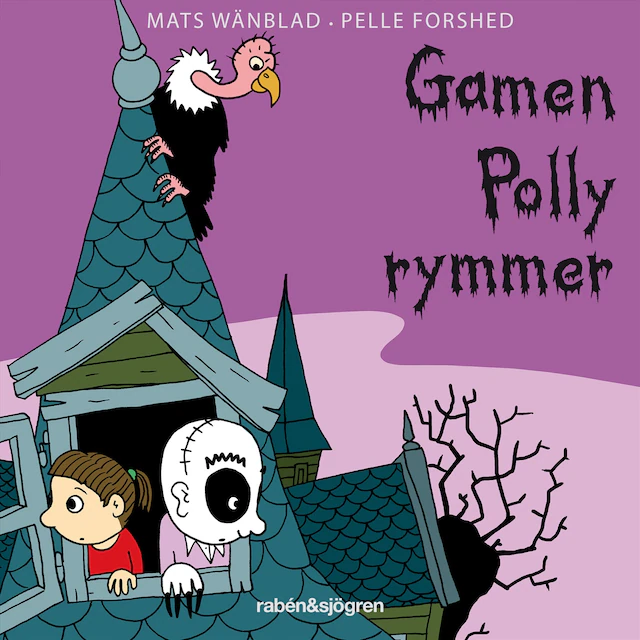 Omslag: Gamen Polly rymmer