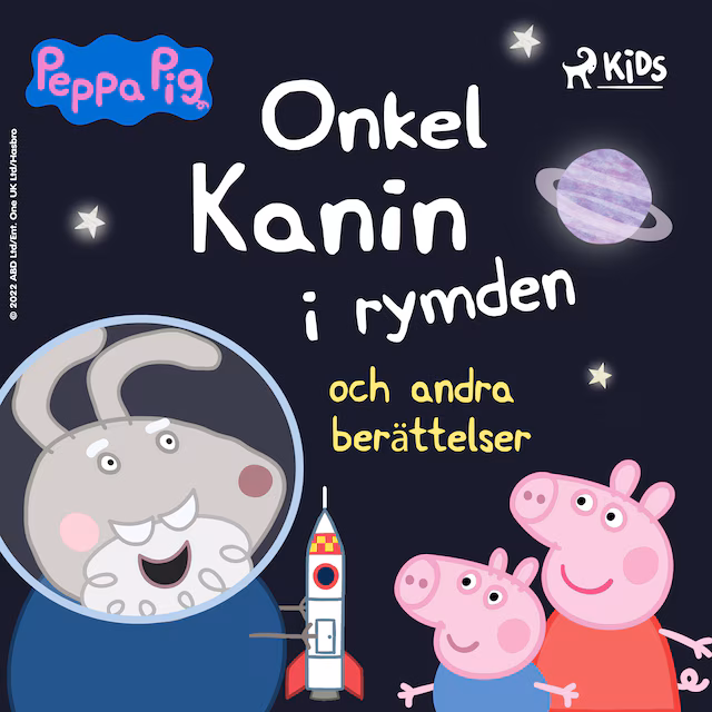 Omslag: Greta Gris – Onkel Kanin i rymden och andra berättelser