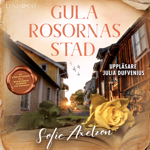 Omslag: Gula rosornas stad