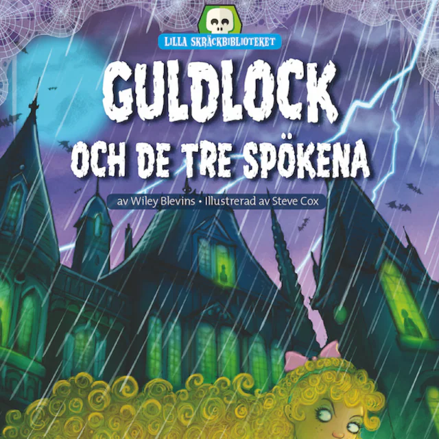 Omslag: Guldlock och de tre spökena