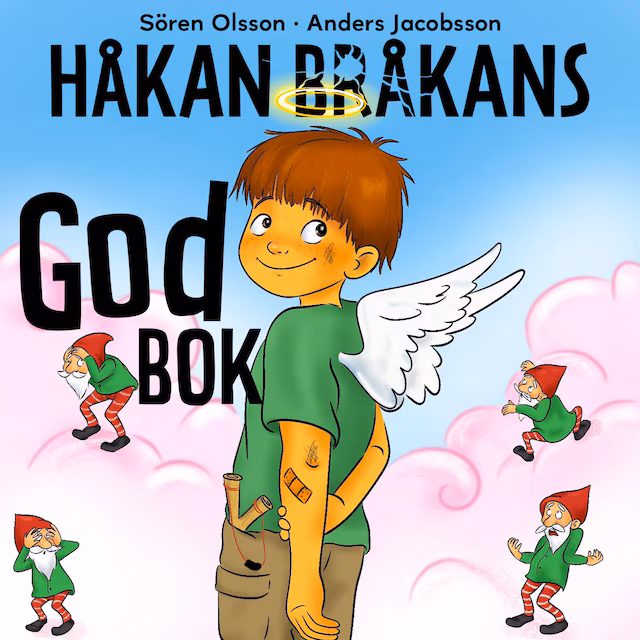 Omslag till ljudboken Håkan Bråkans godbok