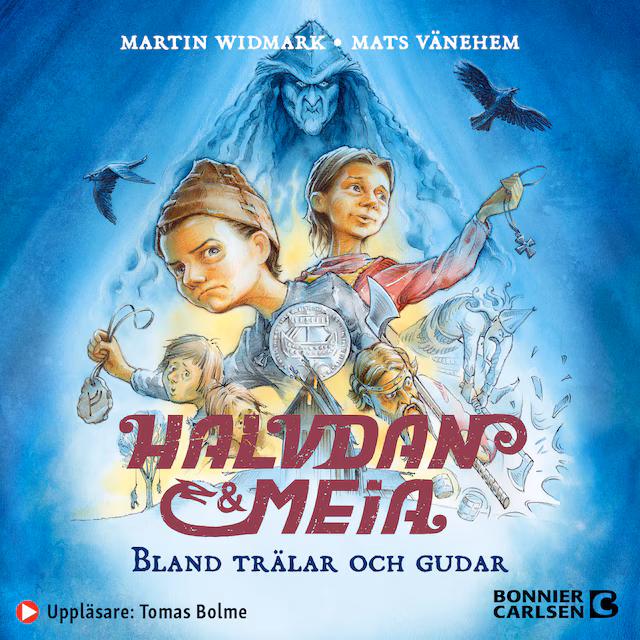 Omslag: Halvdan och Meia. Bland trälar och gudar