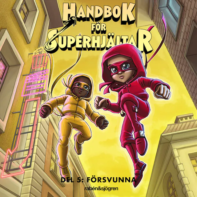 Omslag: Handbok för superhjältar. Försvunna