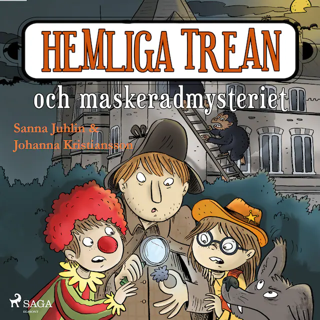 Omslag: Hemliga trean och maskeradmysteriet