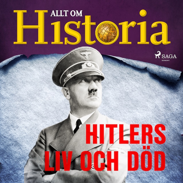 Omslag: Hitlers liv och död