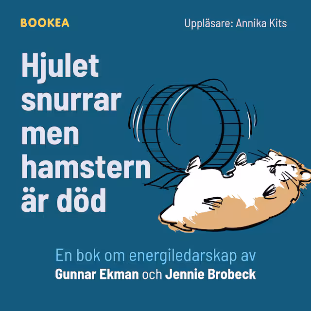 Omslag: Hjulet snurrar men hamstern är död : en bok om energiledarskap