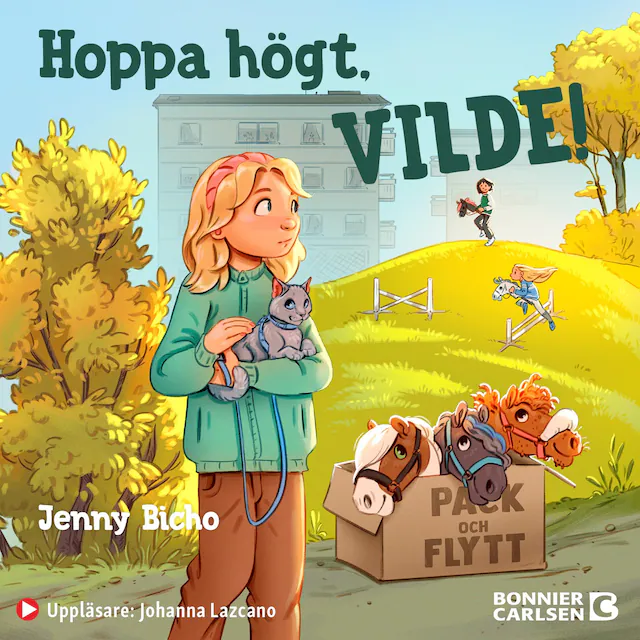Omslag: Hoppa högt, Vilde!