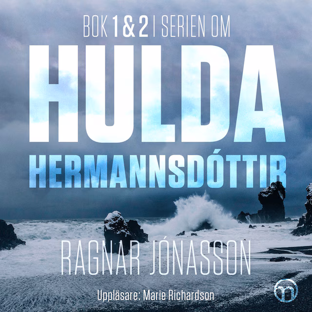 Omslag till ljudboken Hulda Hermannsdóttir 1-2
