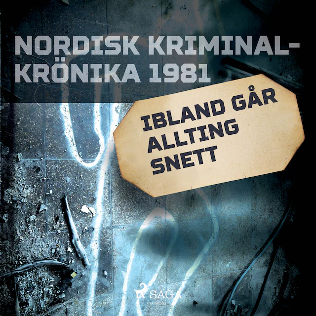 Omslag till ljudboken Ibland går allting snett