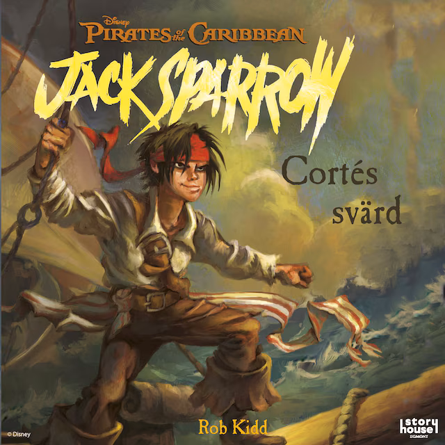 Omslag: Jack Sparrow. Cortés svärd