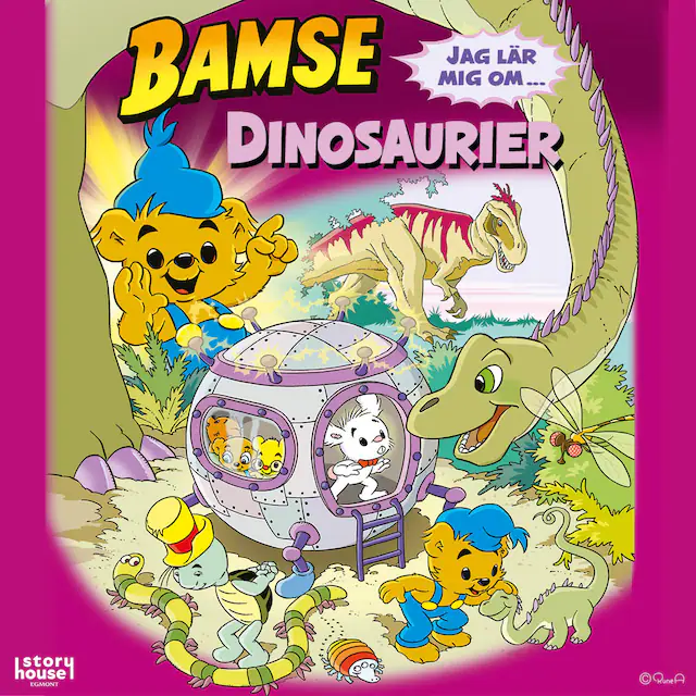 Omslag: Jag lär mig om dinosaurier