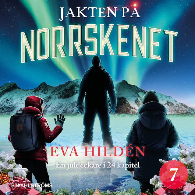 Omslag till ljudboken Jakten på norrskenet : En juldeckare i 24 kapitel