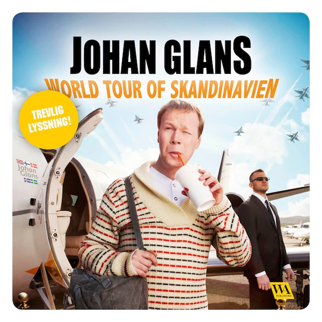 Omslag: Johan Glans - World tour of Skandinavien