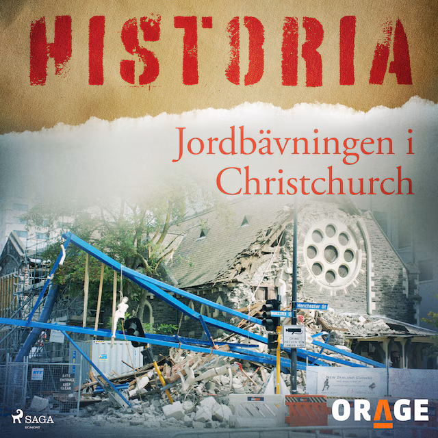Omslag: Jordbävningen i Christchurch