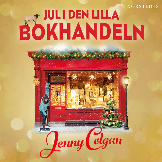 Omslag: Jul i den lilla bokhandeln