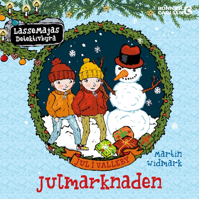 Omslag: Jul i Valleby. Julmarknaden