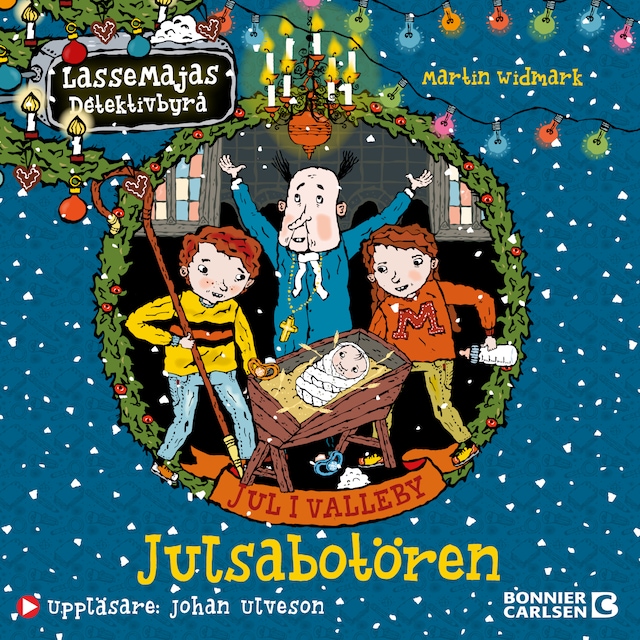 Omslag: Jul i Valleby. Julsabotören