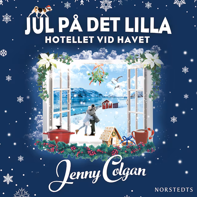 Omslag: Jul på det lilla hotellet vid havet
