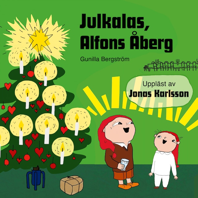 Omslag: Julkalas, Alfons Åberg
