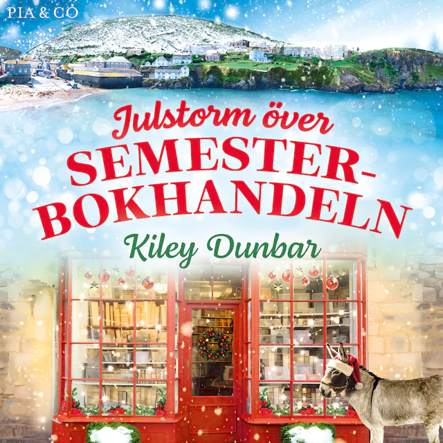 Omslag: Julstorm över Semesterbokhandeln