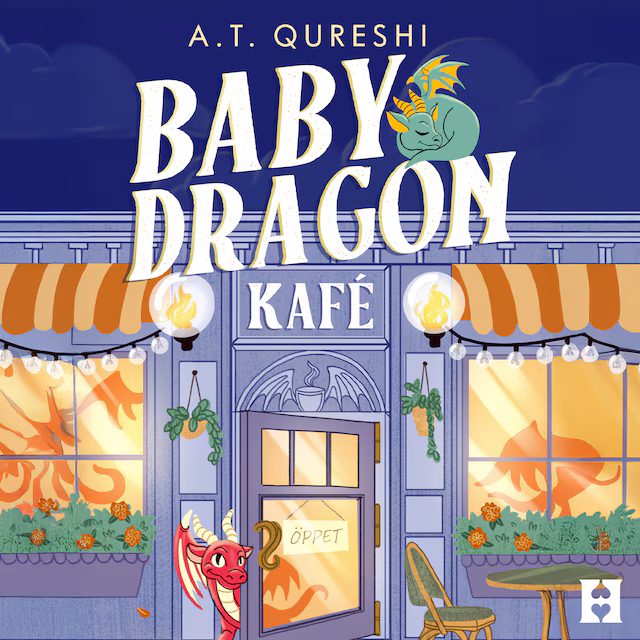 Omslag: Kafé Baby Dragon