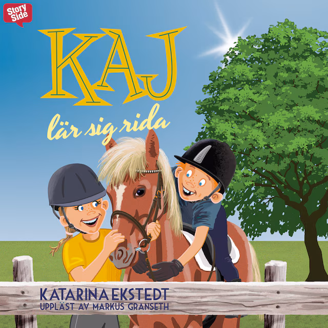Omslag: Kaj lär sig rida