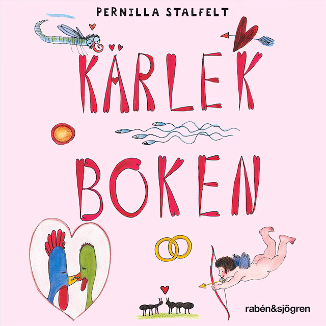 Omslag: Kärlekboken