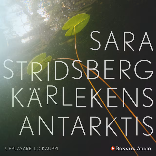 Omslag till ljudboken Kärlekens Antarktis