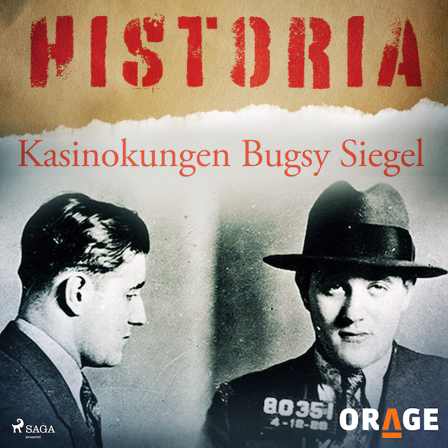 Omslag: Kasinokungen Bugsy Siegel