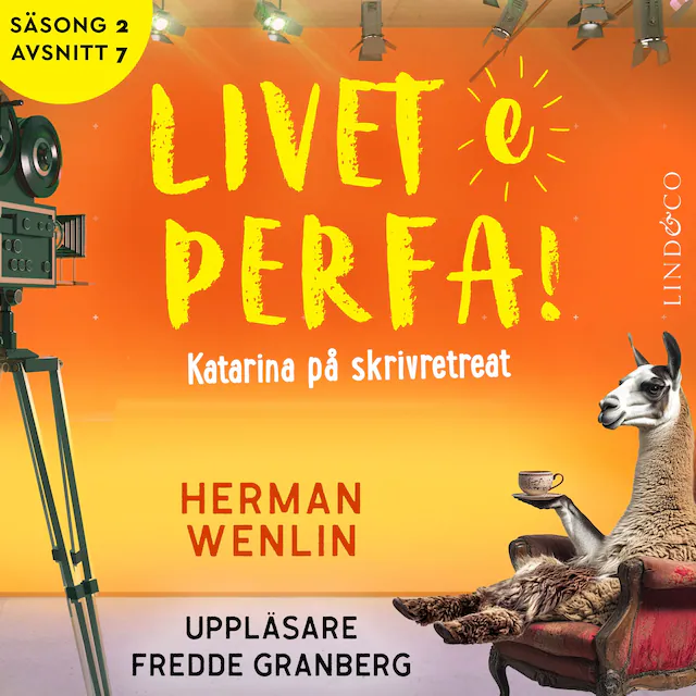 Omslag: Katarina på skrivretreat (S2E7 Livet e perfa!)