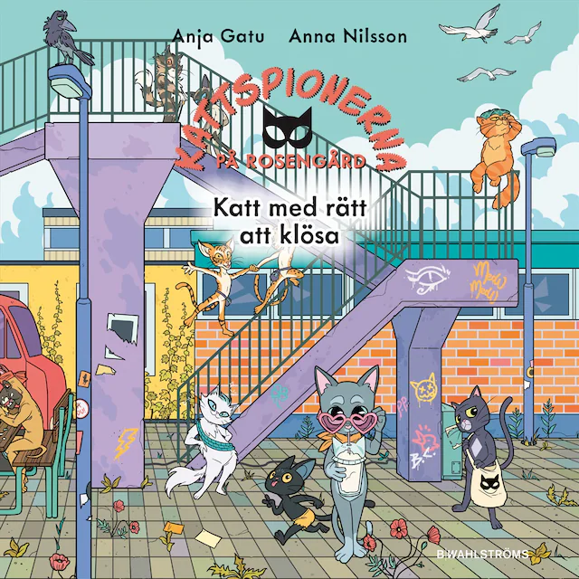 Omslag: Katt med rätt att klösa