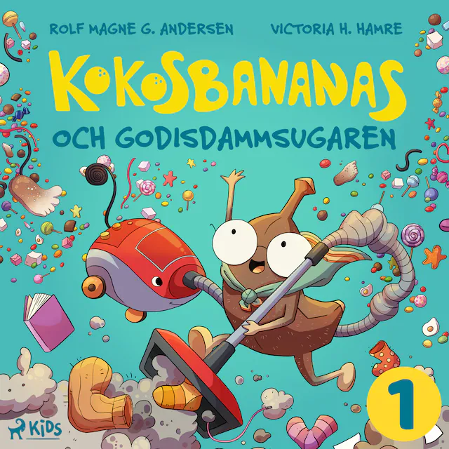 Omslag: Kokosbananas och godisdammsugaren
