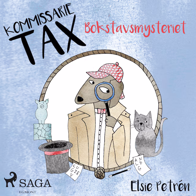 Omslag: Kommissarie Tax: Bokstavsmysteriet