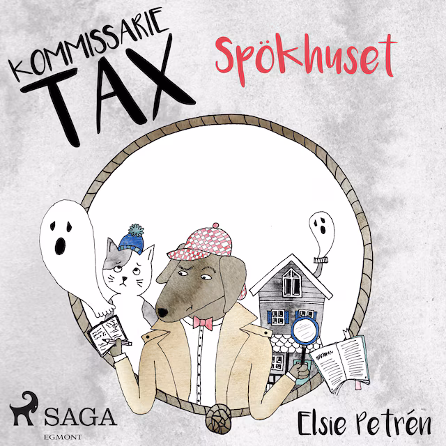 Omslag: Kommissarie Tax: Spökhuset