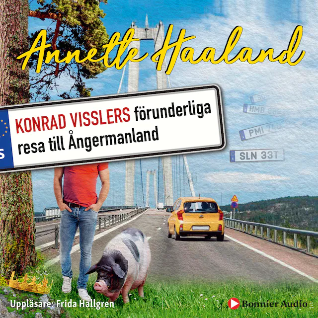 Omslag: Konrad Visslers förunderliga resa till Ångermanland