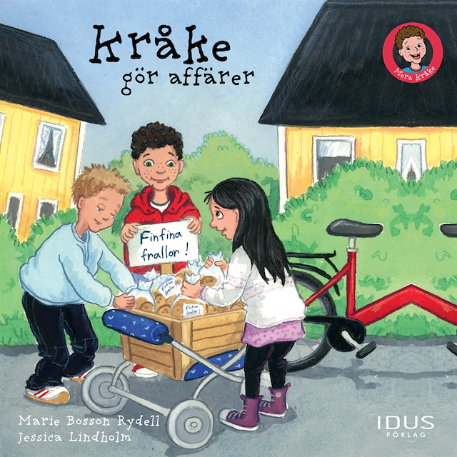 Omslag: Kråke gör affärer