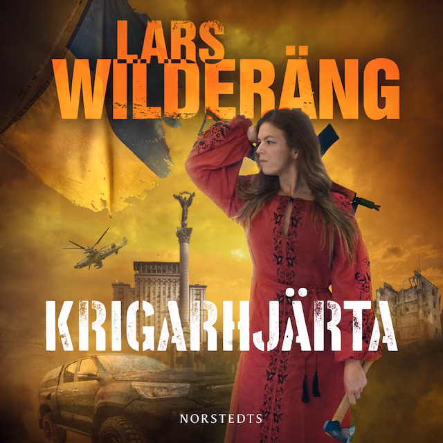 Omslag till ljudboken Krigarhjärta