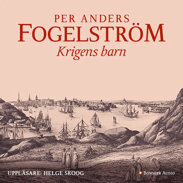 Omslag till ljudboken Krigens barn