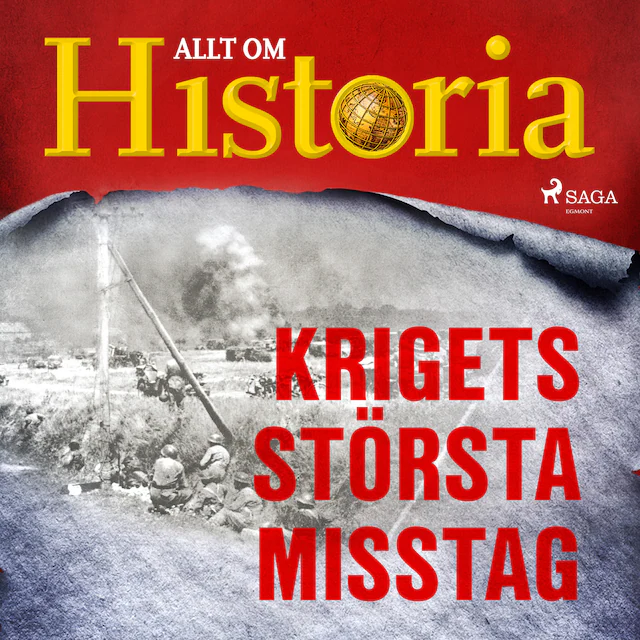 Omslag till ljudboken Krigets största misstag