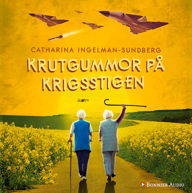 Omslag till ljudboken Krutgummor på krigsstigen