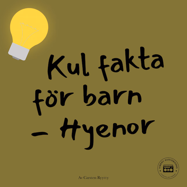 Omslag till ljudboken Kul fakta för barn: Hyenor