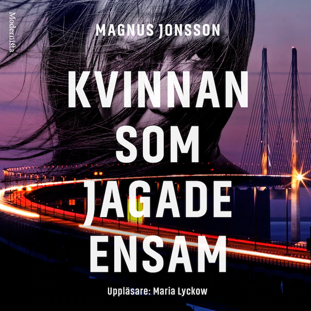 Omslag: Kvinnan som jagade ensam